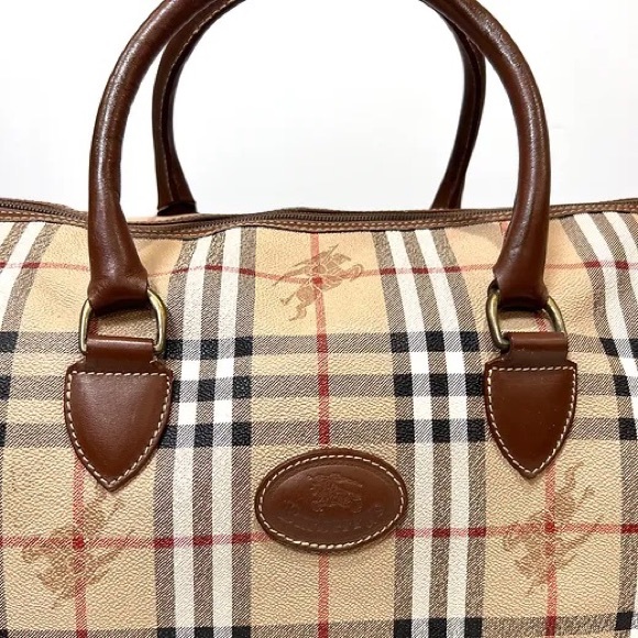 ❤️Authentic Burberry’s Haymaker Boston Travel Bag - Picture 2 of 11